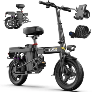 Folding Fat-Tire Electric Bike Adults