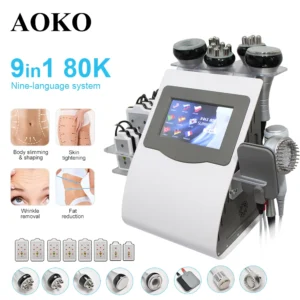 9-in-1 Ultrasonic Body Sculpting Beauty Machine