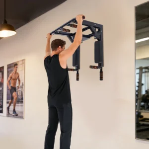 Heavy-Duty Multifunctional Wall-Mounted Workout Station