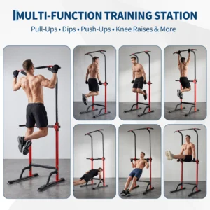 Heavy-Duty Adjustable Multi-Function Power Tower