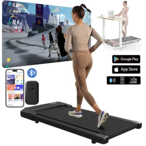 2-in-1 Home Walking Running Treadmill